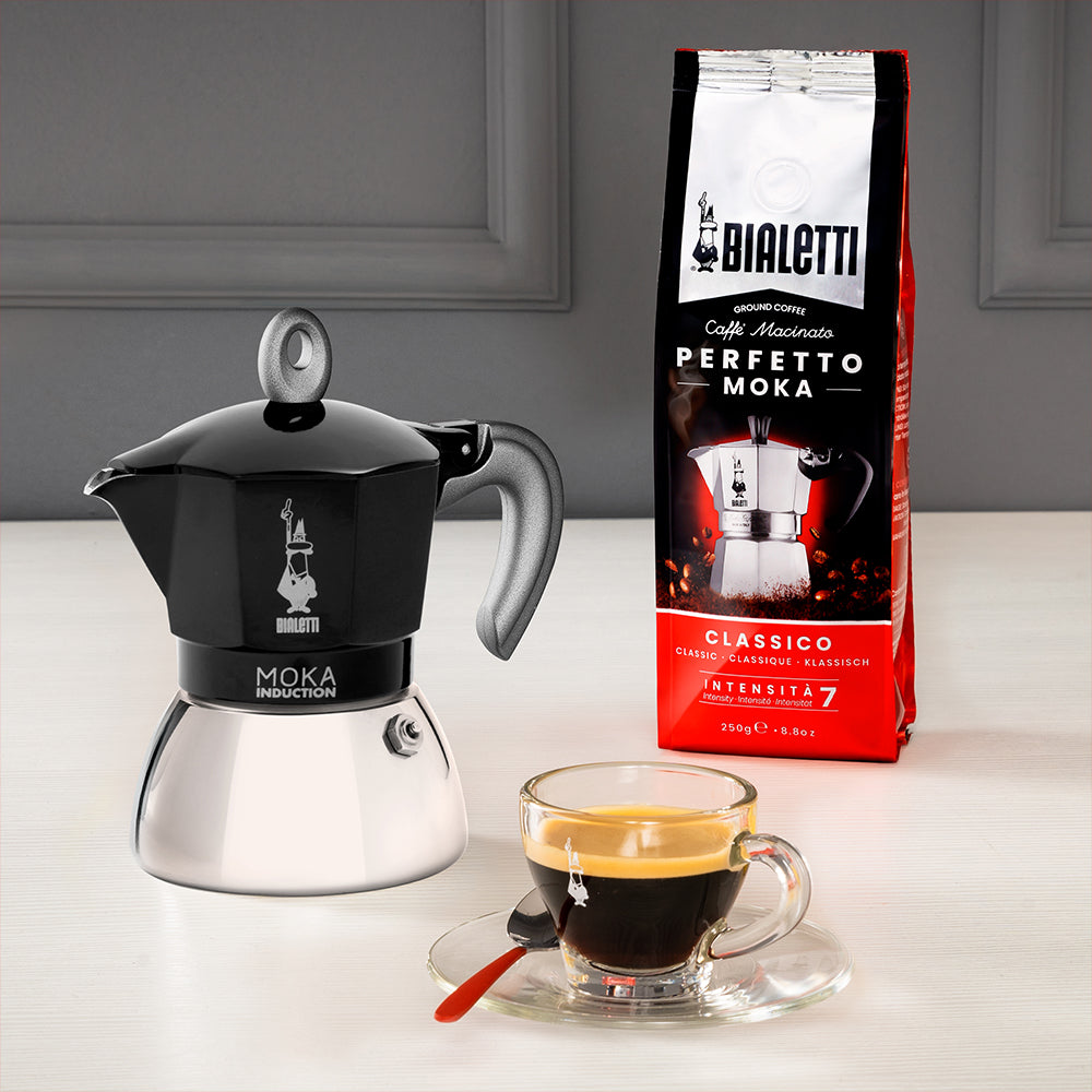 Bialetti - Moka Induction - Black - Espresso Maker