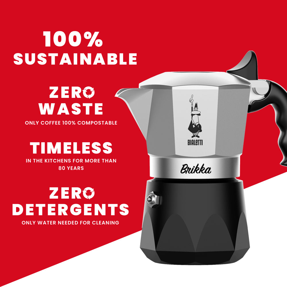 Bialetti - Brikka - Espresso Maker