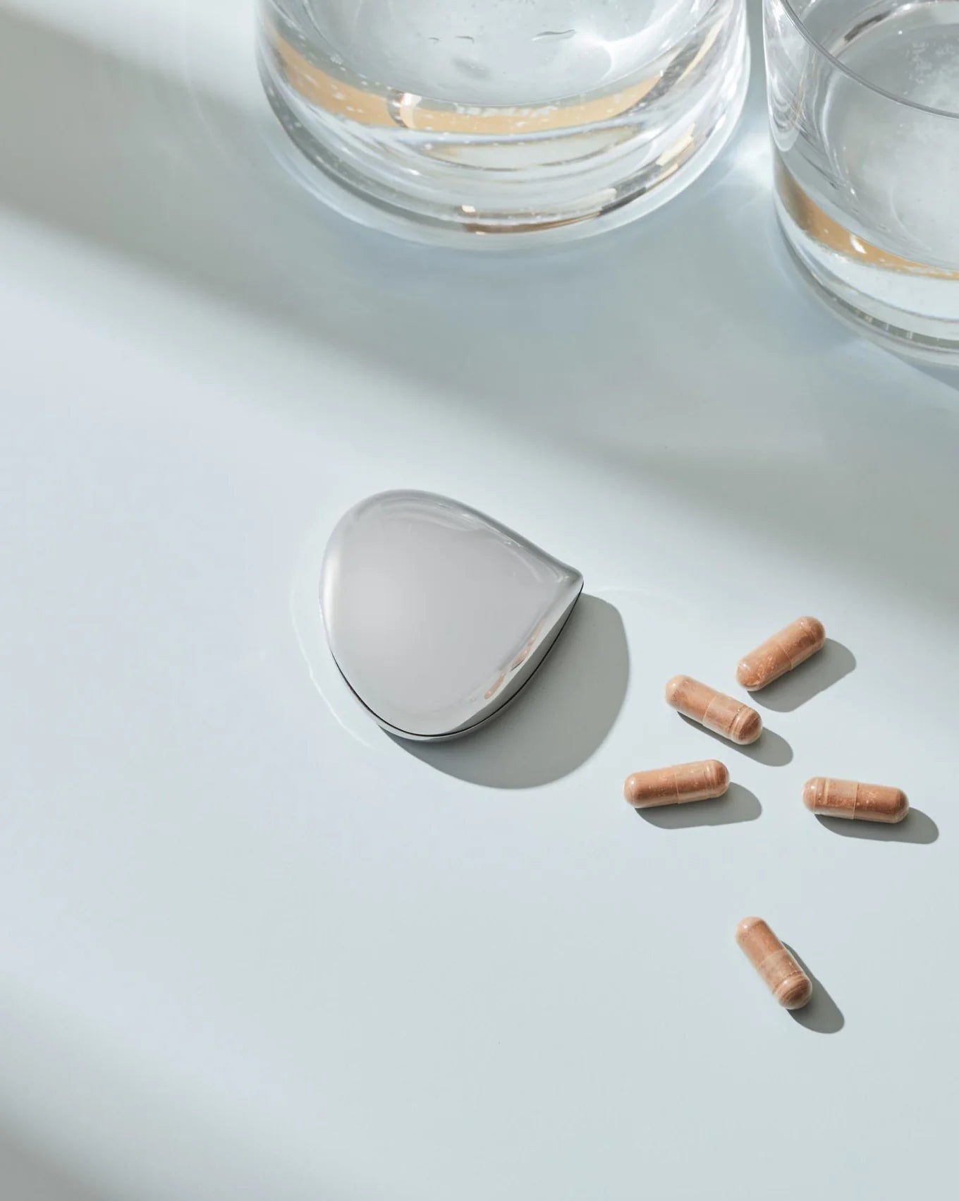 Alessi CHB01 Chestnut Pill Box - Steel