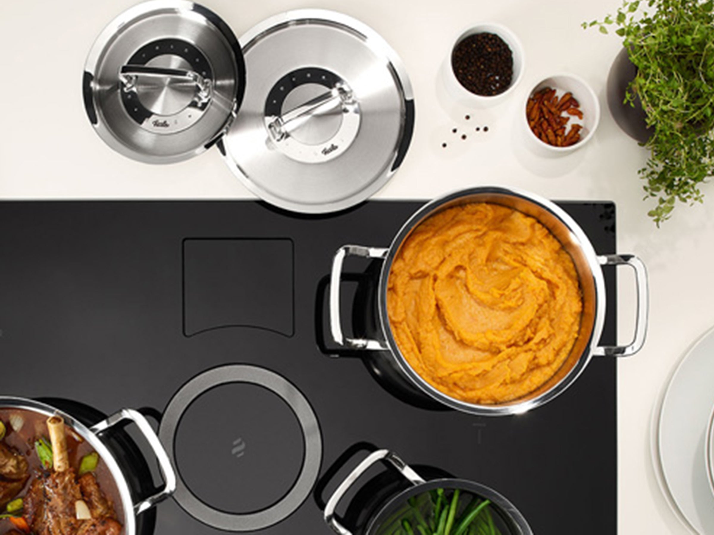Fissler - Original-Profi Collection® Stainless Steel Stock Pot, 6.7 Quart - 9.5 Inch - Design and Grace