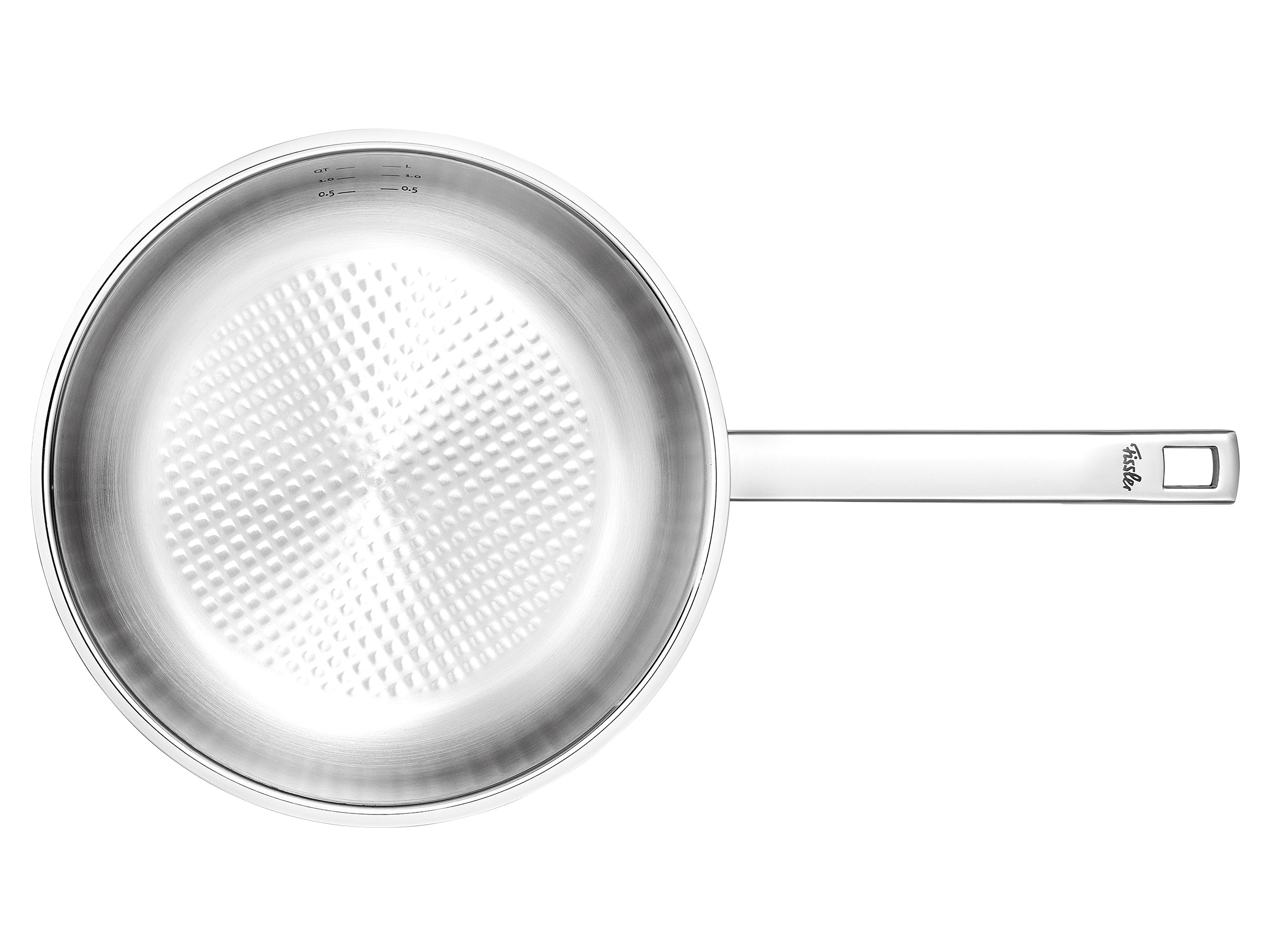 Fissler - Original-Profi Collection® Stainless Steel Frying Pan, 9.5 Inch - Design and Grace