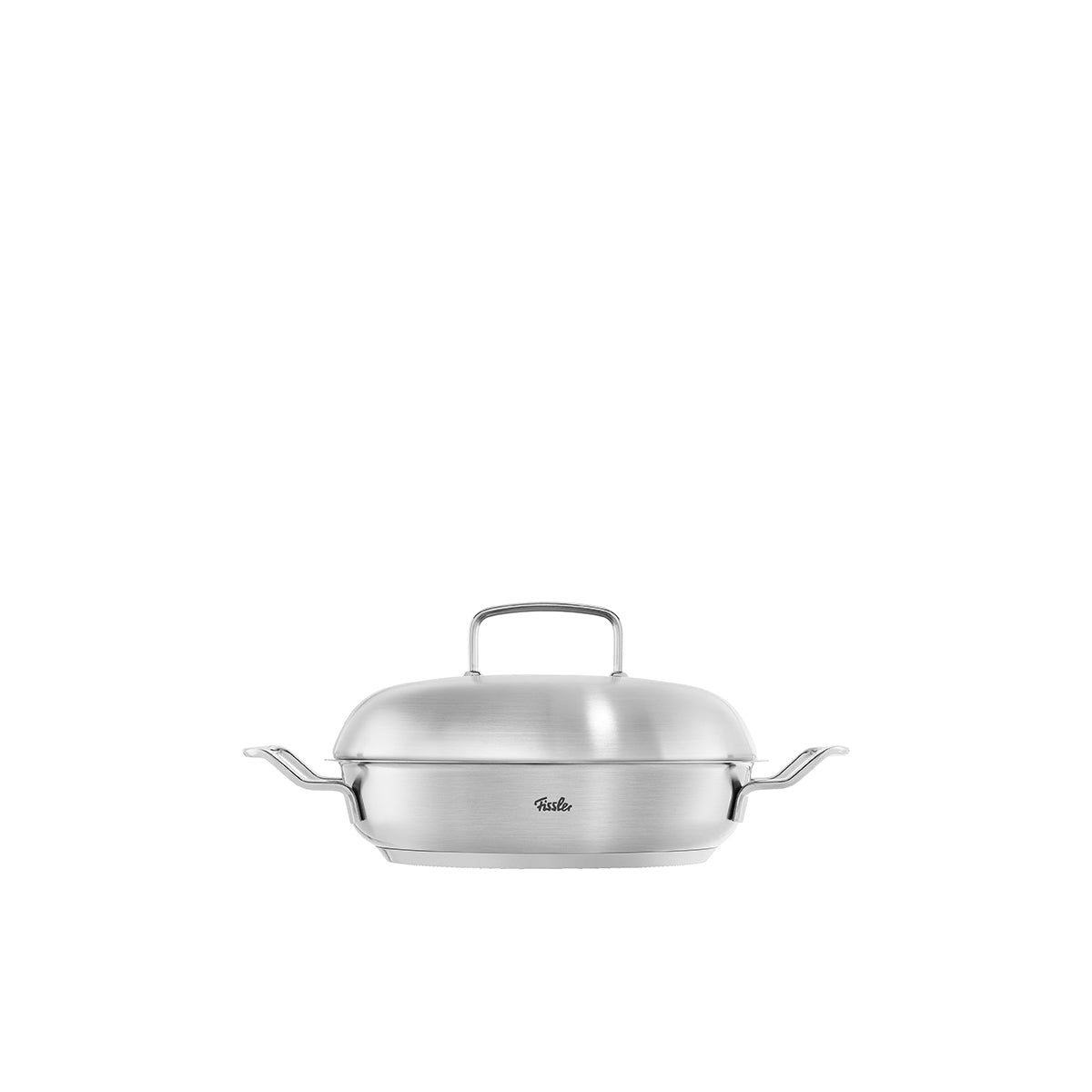 Fissler - Original-Profi Collection® Stainless Steel Serving Pan with High Dome Lid - 11 Inch - Design and Grace