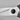 Close-up of the blades, pivot and WÜSTHOF logo of black-handled kitchen shears