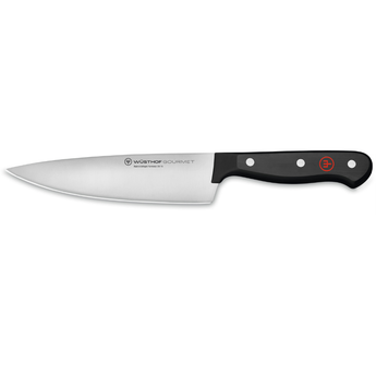 Wüsthof Gourmet chef's knife on a white background
