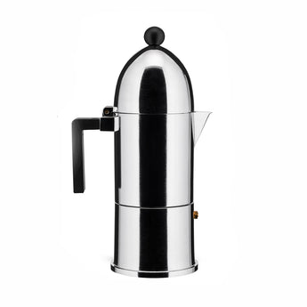 Alessi La Cupola Espresso Machine - A9095/6 B - 6 Cup - Design and Grace