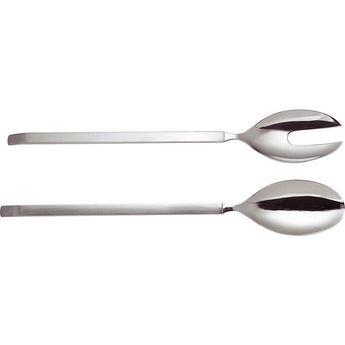 Alessi Dry Salad Set - Silver - Design and Grace