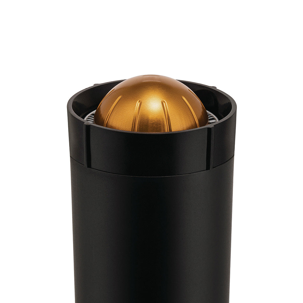 Alessi MDL20 B Plissé Capsule Crusher for Nespresso Machines - Black