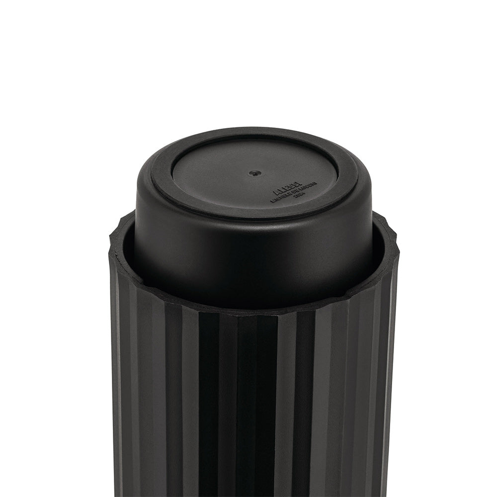 Alessi MDL20 B Plissé Capsule Crusher for Nespresso Machines - Black