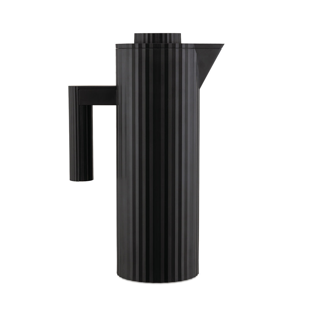 Alessi MDL12 B Plissé Thermo Insulated Jug  - Black