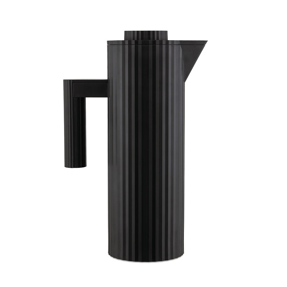 Alessi MDL12 B Plissé Thermo Insulated Jug - Black