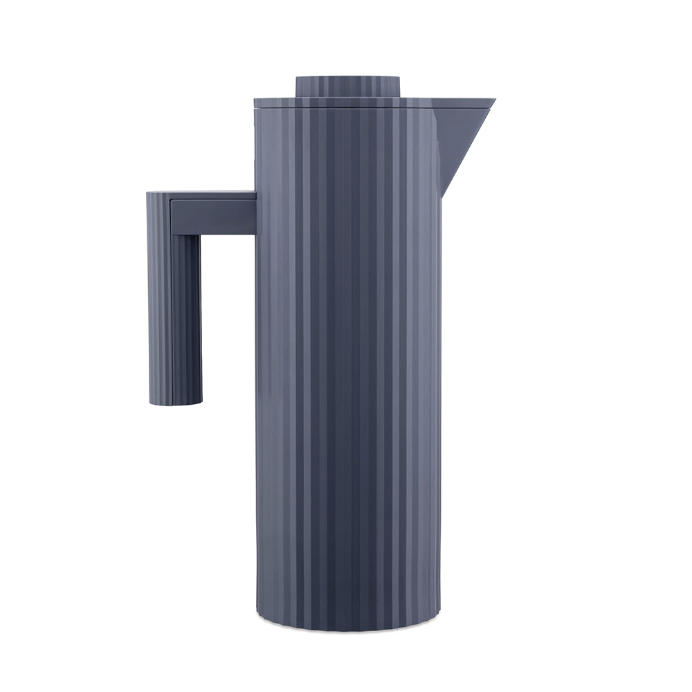 Alessi MDL12 G Plissé Thermo Insulated Jug  - Gray