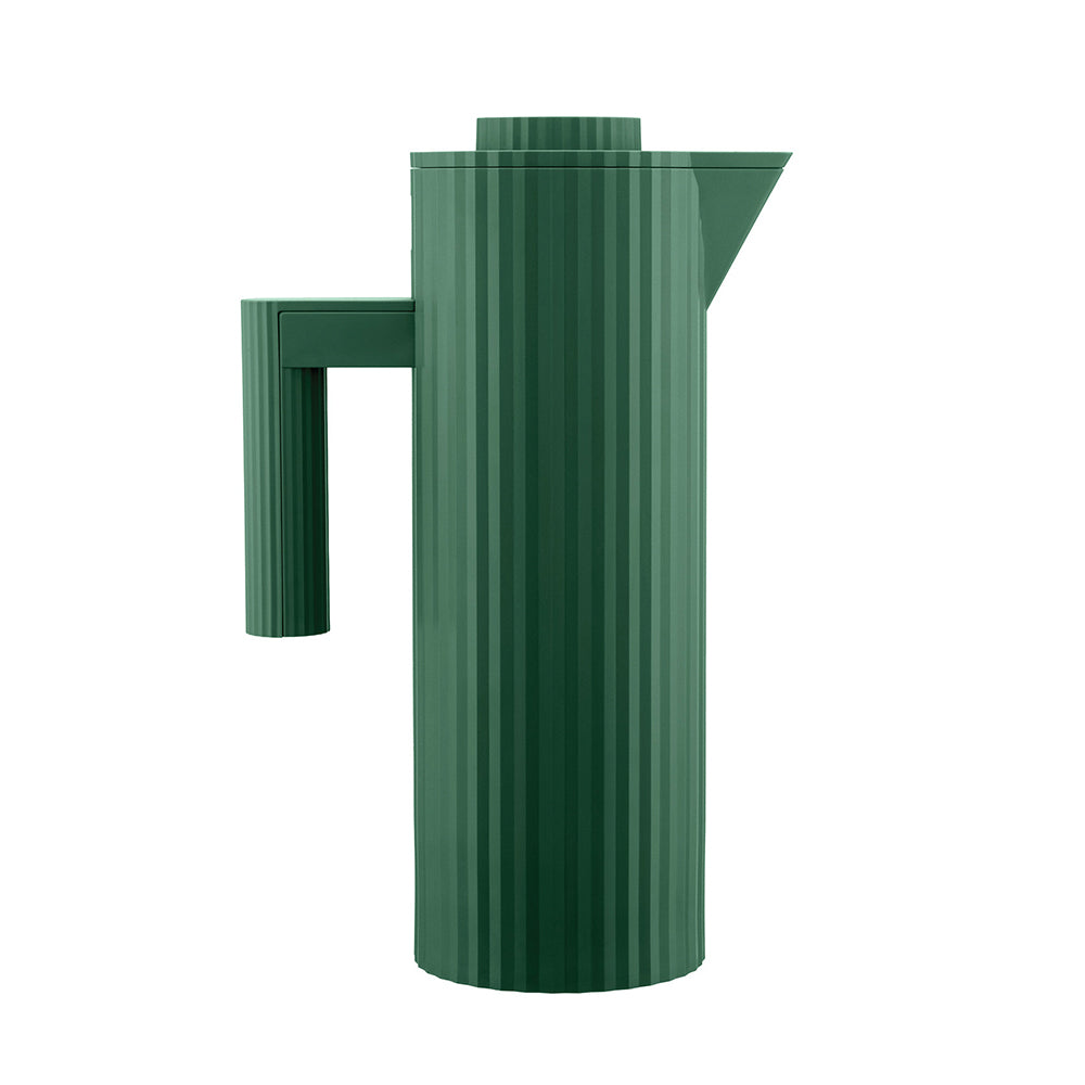 Alessi MDL12 GR Plissé Thermo Insulated Jug  - Green