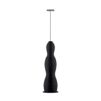 Alessi Pulcina Milk Frother - Black - Design and Grace