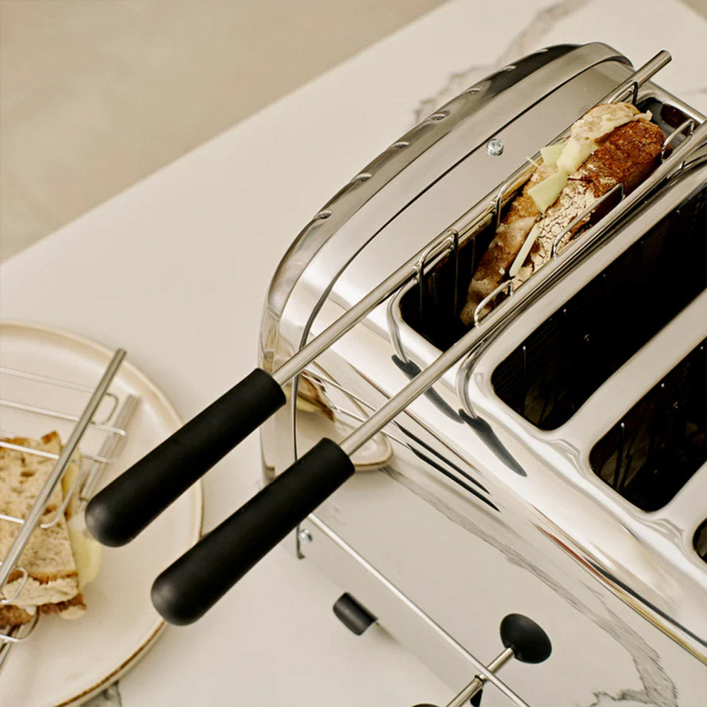 Dualit Classic 4-Slot Toaster - Polished Chrome | Handcrafted in England | Authorized USA Dealer