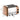 Dualit Classic 4-slice toaster in copper with its dimensions: 8.6 in high, 8.2 in deep, 14.1 in wide