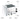 Dualit Classic 4-slice toaster in white labelled with its ProHeat elements, selector switch, timer, defrost button, ejector and crumb tray