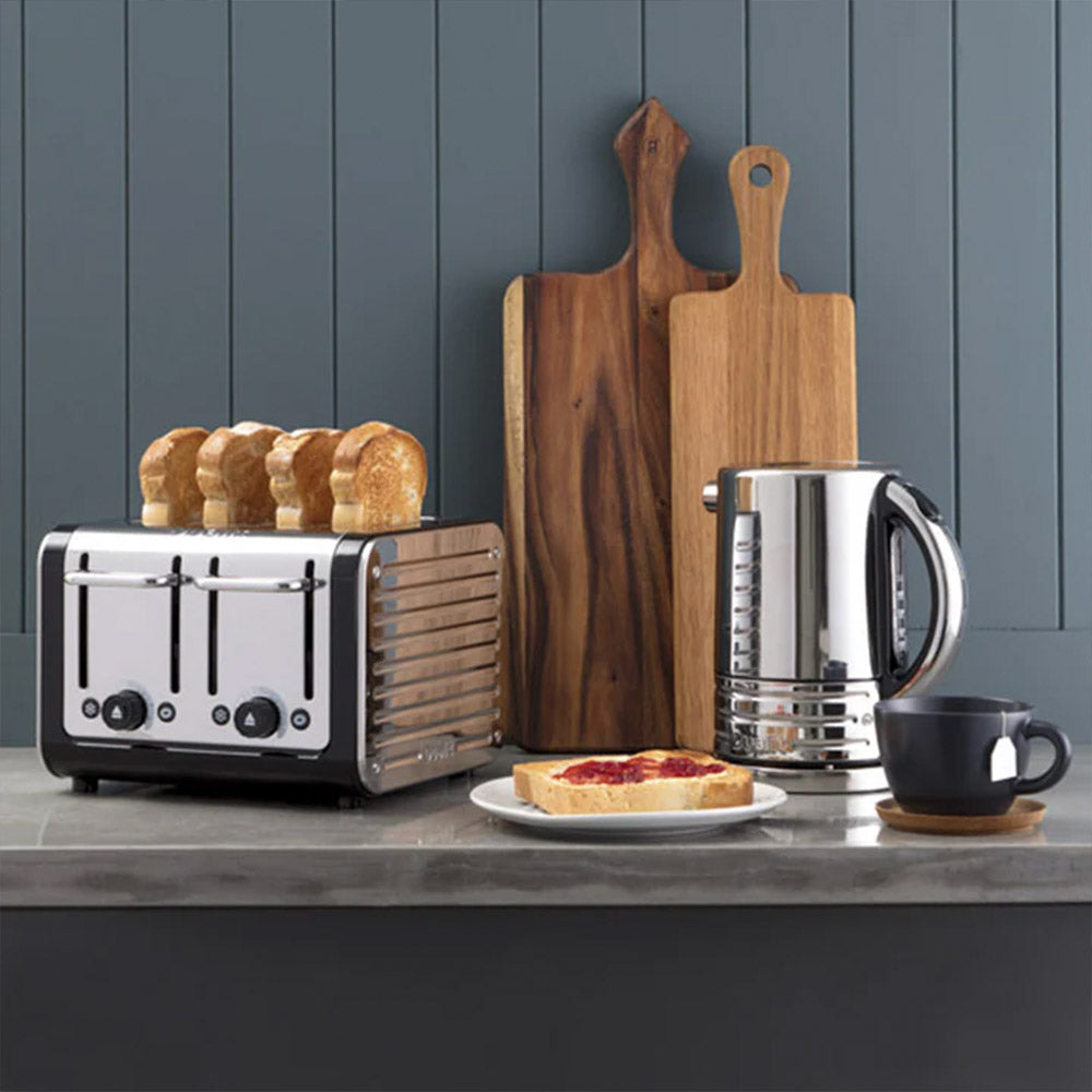 Dualit Design Series Kettle - Black and Steel