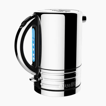 Dualit Design Series Kettle - Black and Steel - Design and Grace
