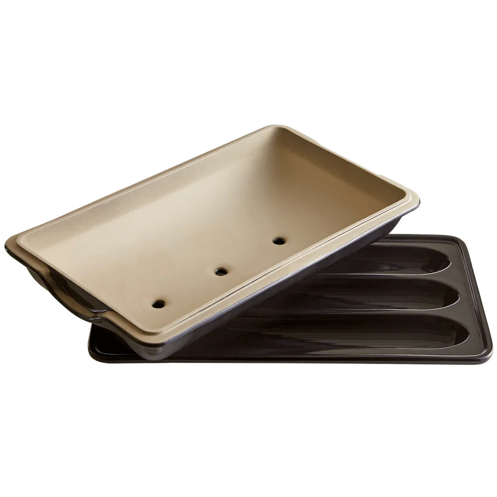 Emile Henry - Baguette Baker - Charcoal