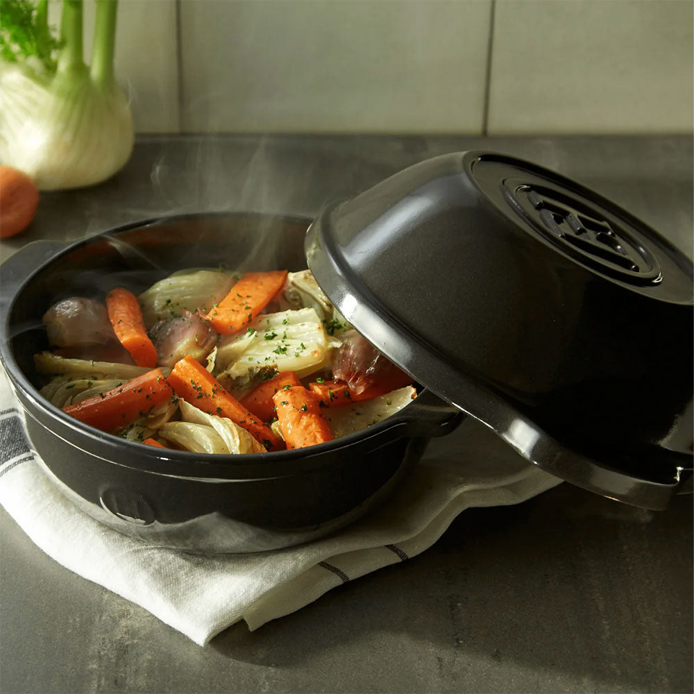 Emile Henry - Bread Pot - Charcoal