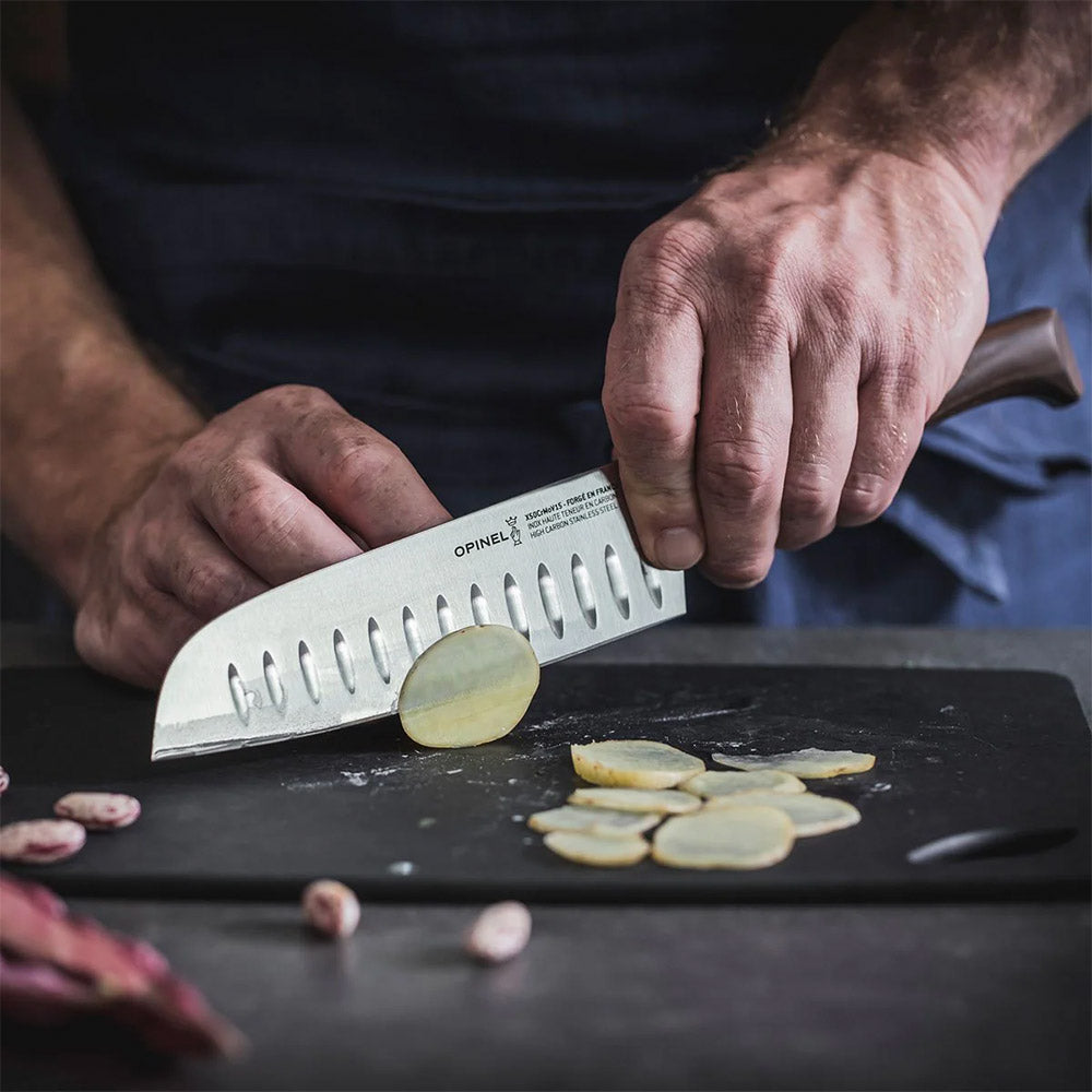 Opinel Les Forgés 1890 7" Santoku Knife