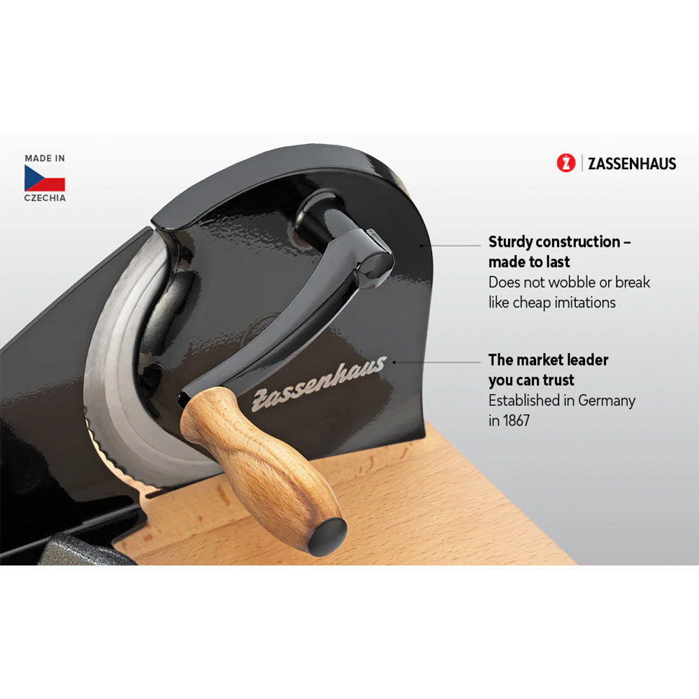 Zassenhaus Classic Bread Slicer - Cream