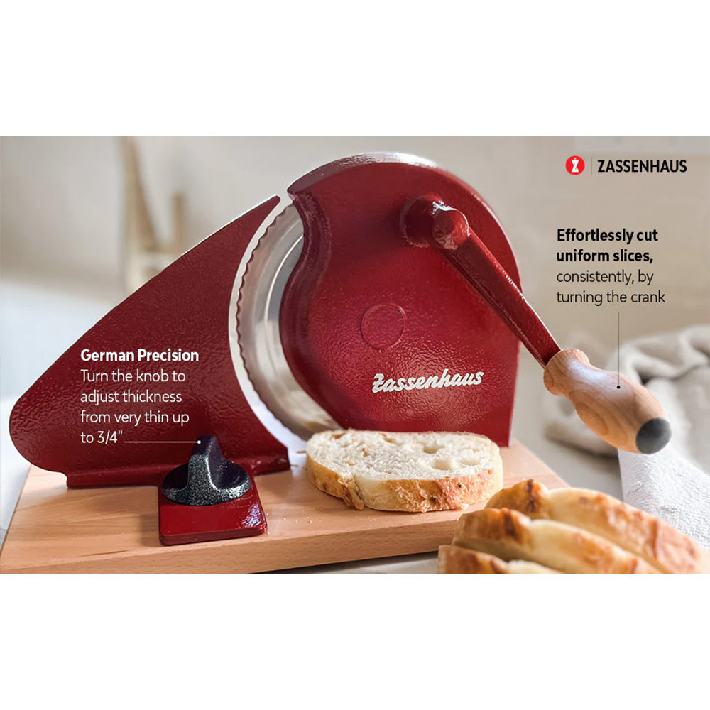 Zassenhaus Classic Bread Slicer - Cream