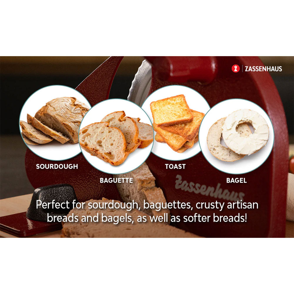 Zassenhaus Classic Bread Slicer - Cream