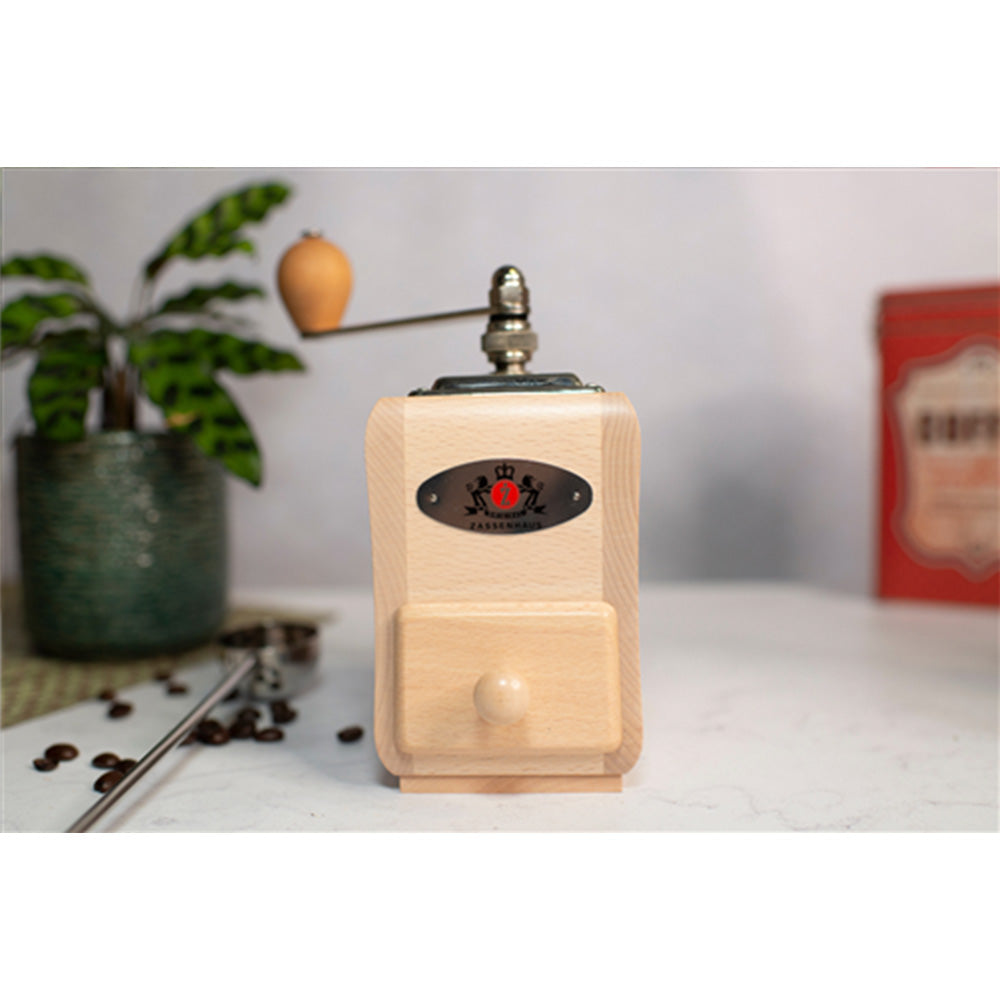 Zassenhaus Santiago Manual Coffee Mill - Natural Beech