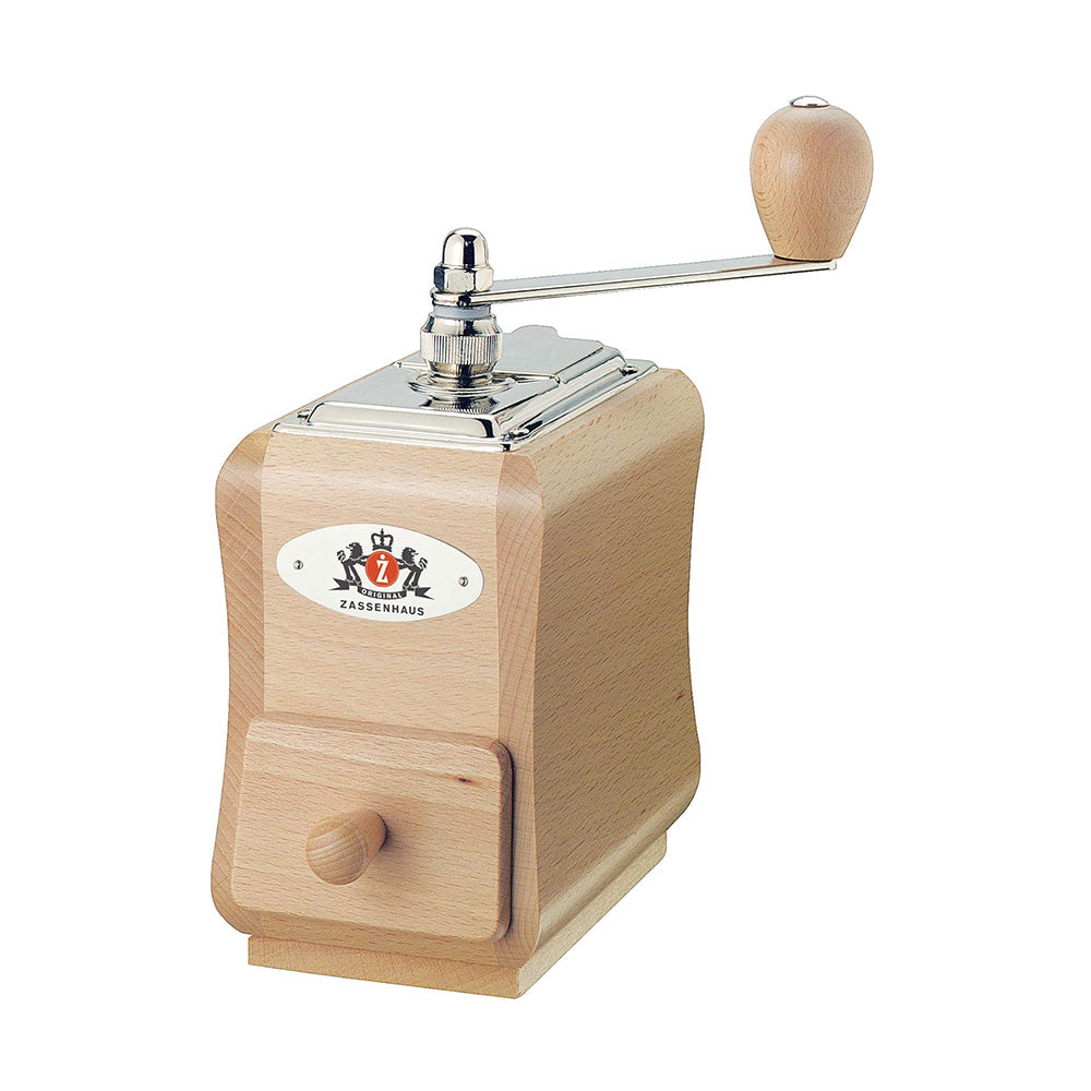 Zassenhaus Santiago Manual Coffee Mill - Natural Beech