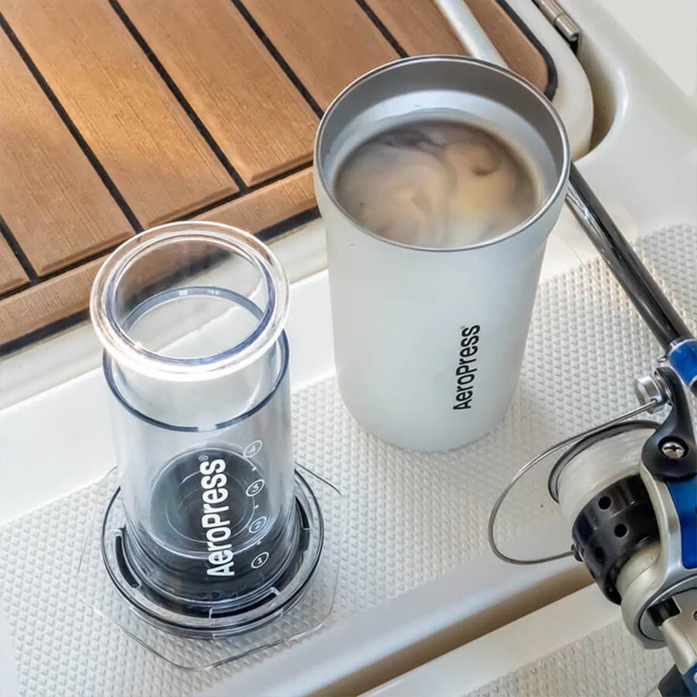 AeroPress Go Plus Travel Coffee Maker - Cream