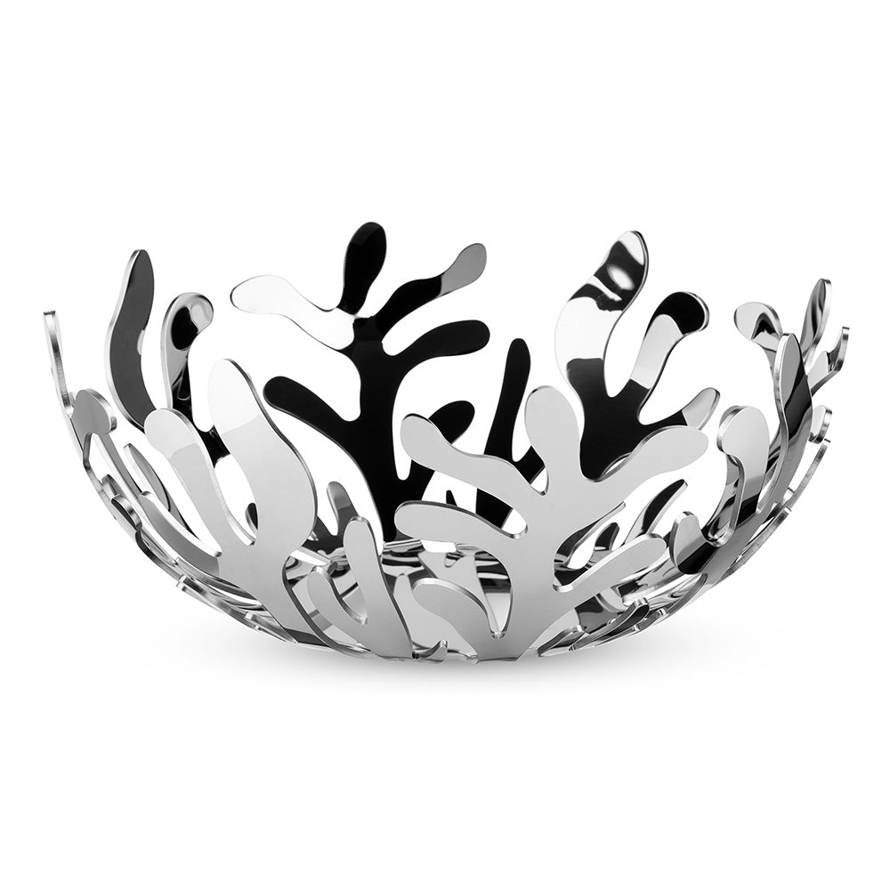 Alessi Mediterraneo 8-1/4-Inch Fruit Holder - Stainless Steel - Design and Grace