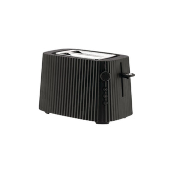 Alessi Plissé Toaster - Black - Design and Grace