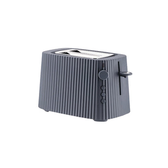 Alessi Plissé Toaster - Grey - Design and Grace