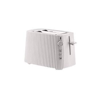 Alessi Plissé Toaster - White - Design and Grace