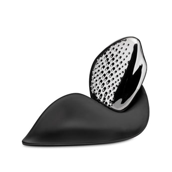 Alessi Forma Cheese Grater - Steel - Black. ZH03 - Design and Grace