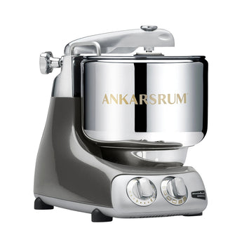 Ankarsrum Assistent Original Stand Mixer Essential Package - Black Chrome - Design and Grace