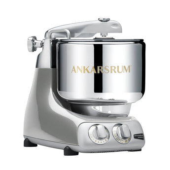 Ankarsrum Assistent Original Stand Mixer Essential Package - Jubilee Silver - Design and Grace