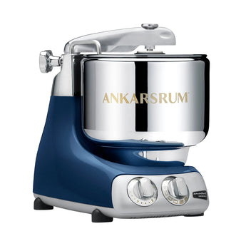 Ankarsrum Assistent Original Stand Mixer Essential Package - Ocean Blue - Design and Grace