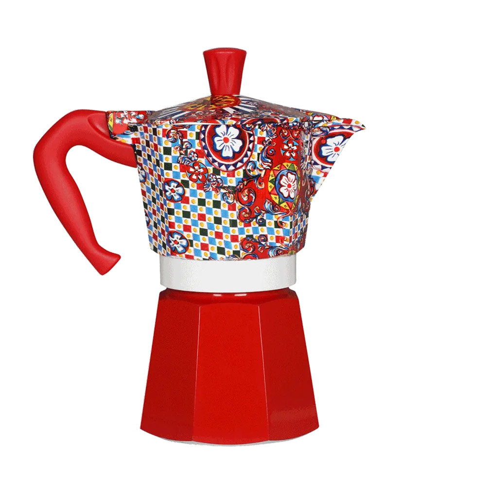 Bialetti - Moka Express - Dolce & Gabbana - Sicilian Cart - Espresso Maker