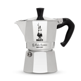 Bialetti - Moka Express - Aluminum Silver - Espresso Maker - Design and Grace