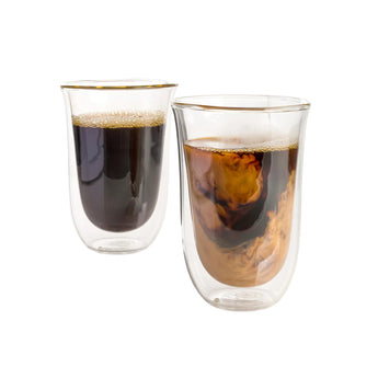 Brod & Taylor Double-Wall Insulated Latte Glasses - 7.5oz - Design and Grace