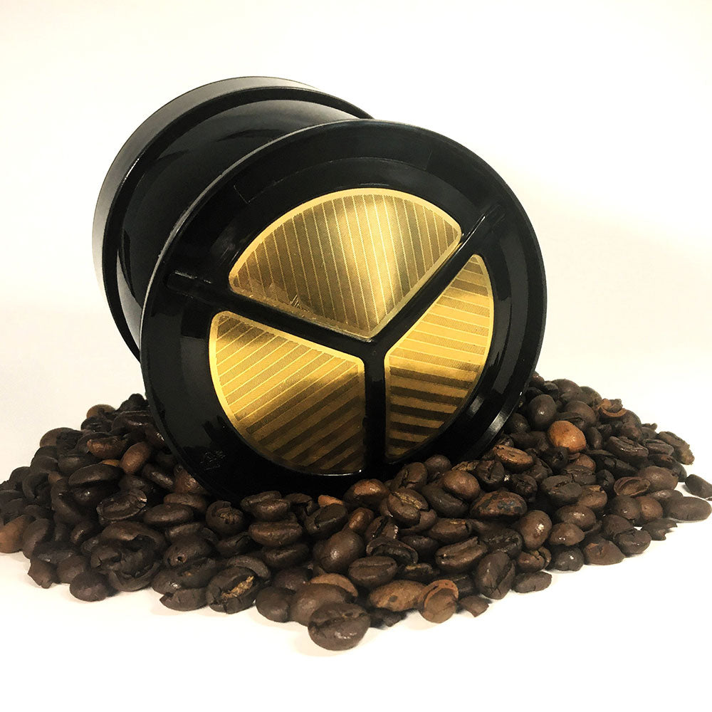 Designandgrace Coffee-4-me™ Single Cup Sustainable Gold Coffee Filter