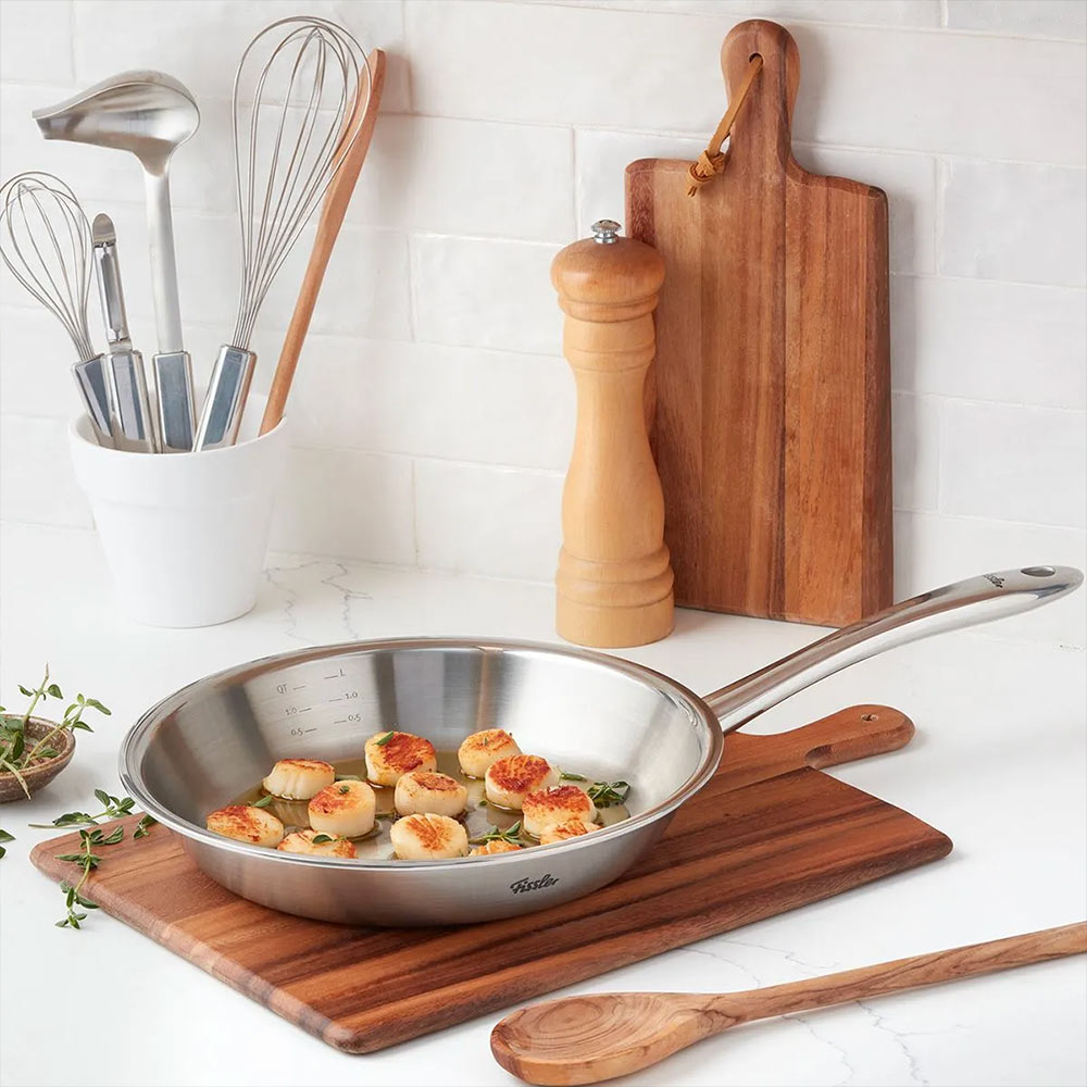 Fissler - M5 Pro-Ply 8-Inch 5 Ply Stainless Steel Frying Pan - Oven & Dishwasher Safe