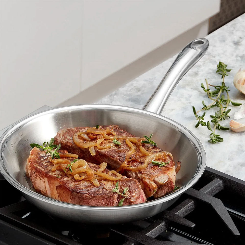 Fissler - M5 Pro-Ply 8-Inch 5 Ply Stainless Steel Frying Pan - Oven & Dishwasher Safe