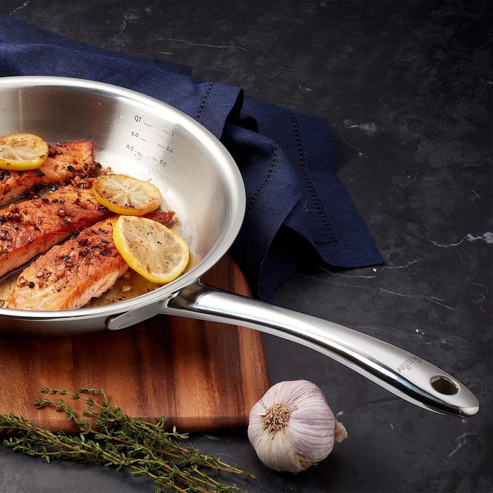 Fissler - M5 Pro-Ply 8-Inch 5 Ply Stainless Steel Frying Pan - Oven & Dishwasher Safe