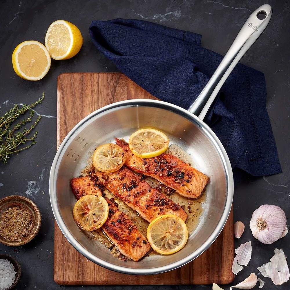 Fissler - M5 Pro-Ply 8-Inch 5 Ply Stainless Steel Frying Pan - Oven & Dishwasher Safe