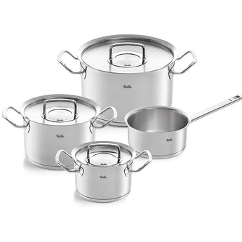 Fissler - Original-Profi Collection® Stainless Steel 7-Piece Cookware Set - Design and Grace