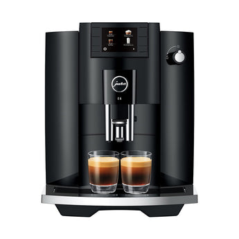 Jura E6 Piano Black Coffee Machine 15622 - Design and Grace