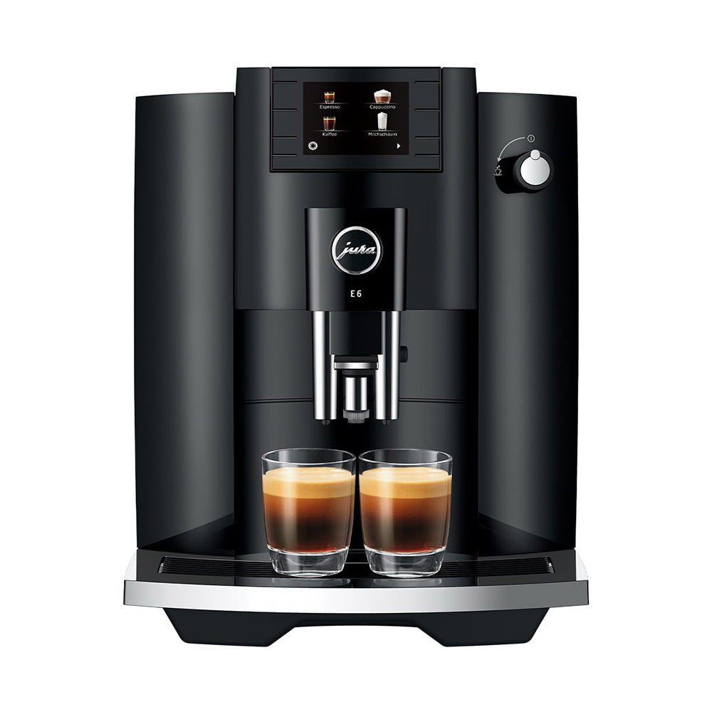 Jura E6 Piano Black Coffee Machine 15622